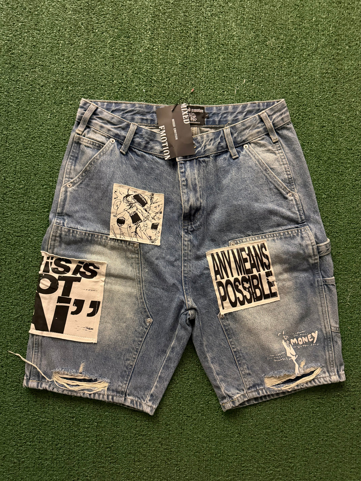 Mixed Emotion Jorts