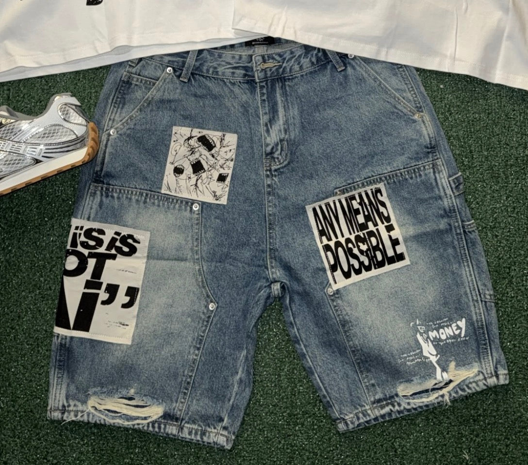 Mixed Emotion Jorts